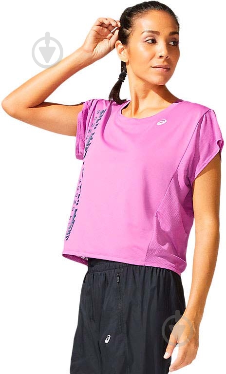 Футболка Asics SMSB RUN SS TOP 2012B900-500 р.XS сиреневый - фото 2 Футболка Asics SMSB RUN SS TOP 2012B900-500 р.XS сиреневый - фото 2