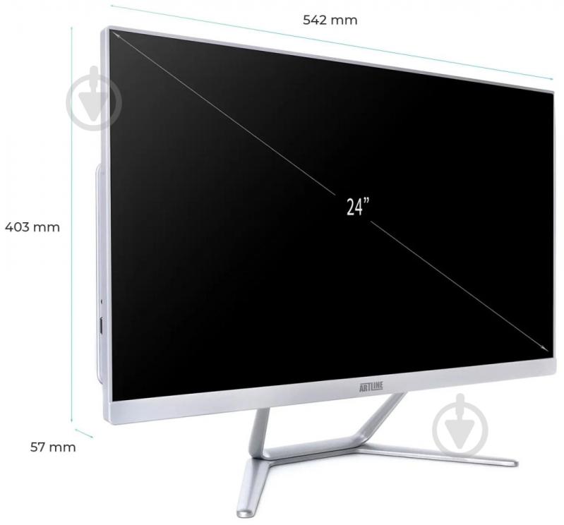 Моноблок Artline Home G43 23,8 (G43v33w) white - фото 9