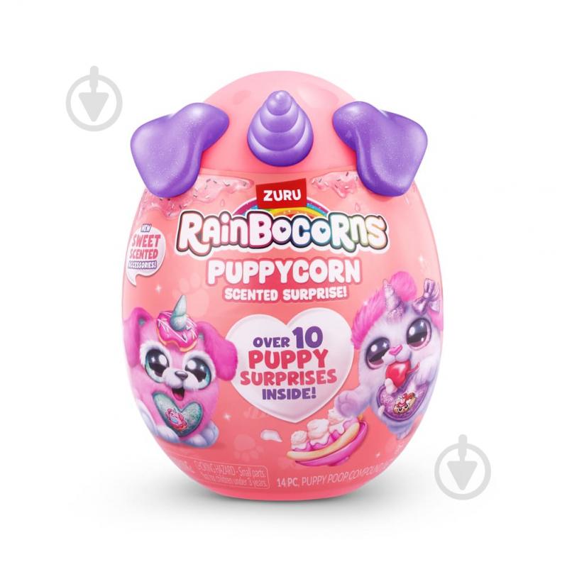 Игровой набор Rainbocorn Puppycorn Scent Surprise POODLE 19 см разноцветный 9298B - фото 1