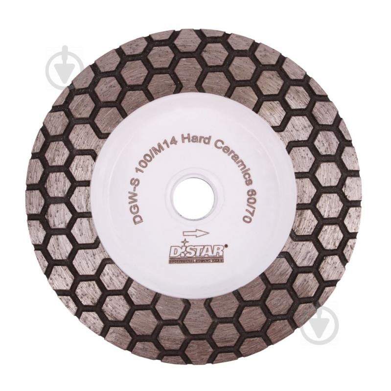 Фреза Distar алмазна DGM-S 100/M14 Hard Ceramics 60/70 17483524005 - фото 1