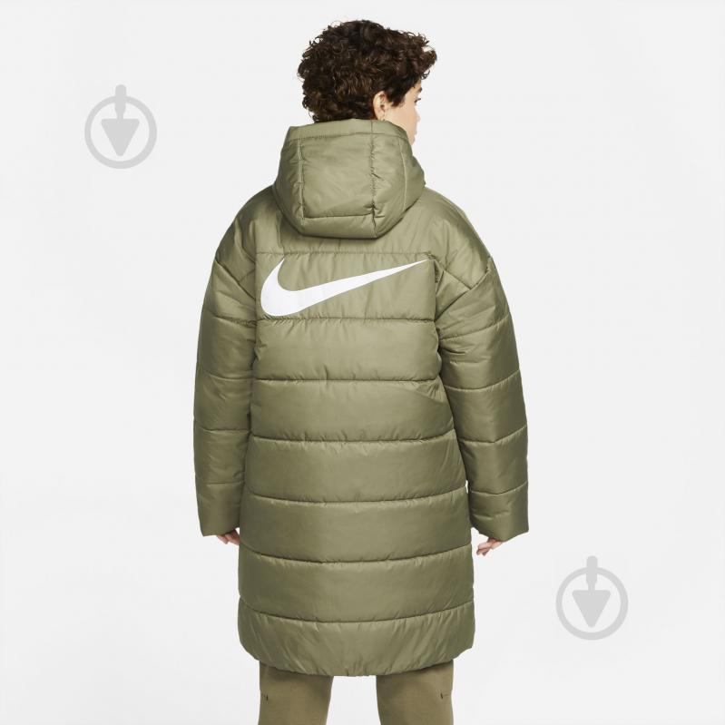 Куртка-парка женская Nike W NSW TF RPL CLASSIC HD PARKA DJ6999-222 р.XS зеленая - фото 2