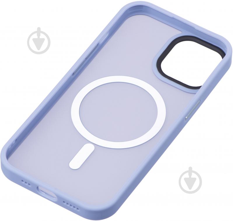 Чехол 2E Basic Soft Touch MagSafe Cover для Apple iPhone 15 light blue (2E-IPH-15-OCLS-LB) - фото 2