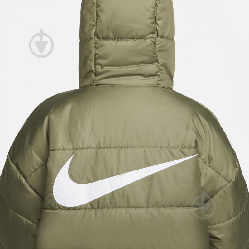 Куртка-парка жіноча Nike W NSW TF RPL CLASSIC HD PARKA DJ6999-222 р.S зелена - фото 5