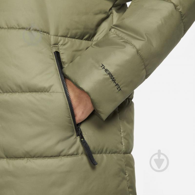 Куртка-парка жіноча Nike W NSW TF RPL CLASSIC HD PARKA DJ6999-222 р.S зелена - фото 6