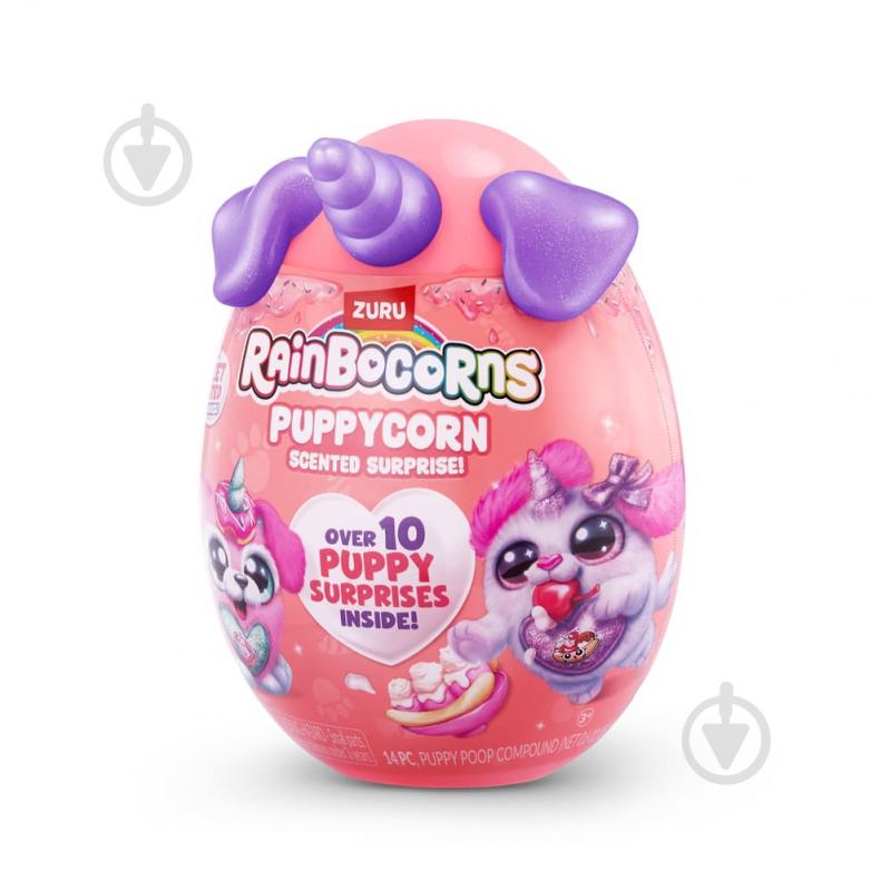 Ігровий набір Rainbocorn Puppycorn Scent Surprise SCHNAUZER 19 см різнокольоровий 9298E - фото 2