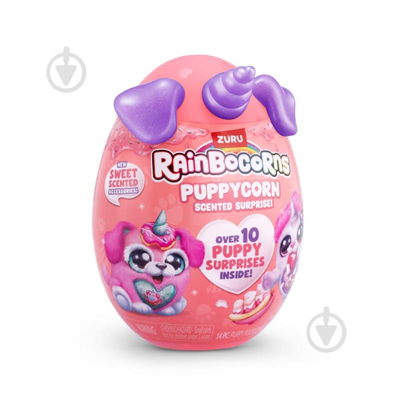 Ігровий набір Rainbocorn Puppycorn Scent Surprise SCHNAUZER 19 см різнокольоровий 9298E - фото 3