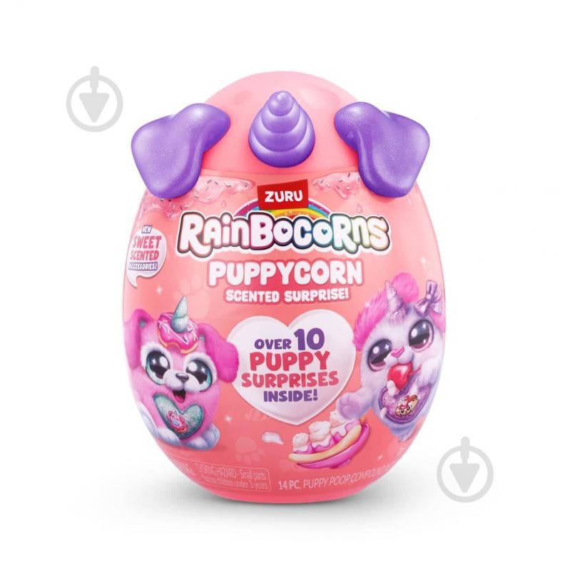 Ігровий набір Rainbocorn Puppycorn Scent Surprise SCHNAUZER 19 см різнокольоровий 9298E - фото 1