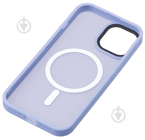 Чехол 2E Basic Soft Touch MagSafe Cover для Apple iPhone 15 light blue (2E-IPH-15-OCLS-DL) - фото 3