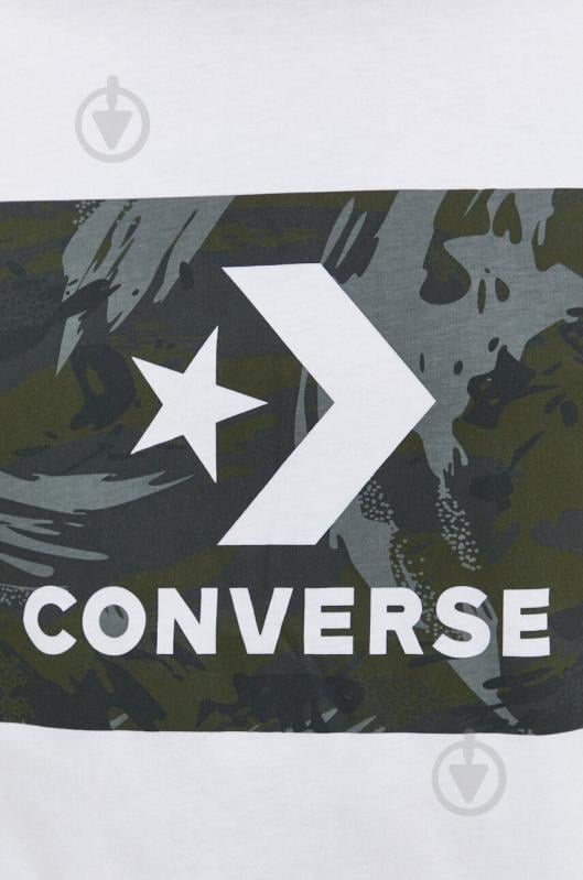 Футболка Converse STAR CHEV BRUSH STROKE KNOCK OUT CAMO FILL 10026575-A02 р.S черный - фото 4