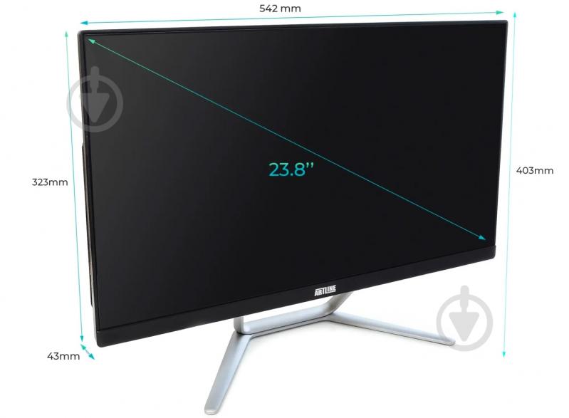 Моноблок Artline Home G43 23,8 (G43v34) black/silver - фото 11 Моноблок Artline Home G43 23,8 (G43v34) black/silver - фото 11