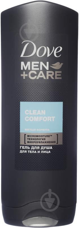 Гель для душу Dove Men+care Чистота та комфорт 250 мл - фото 1