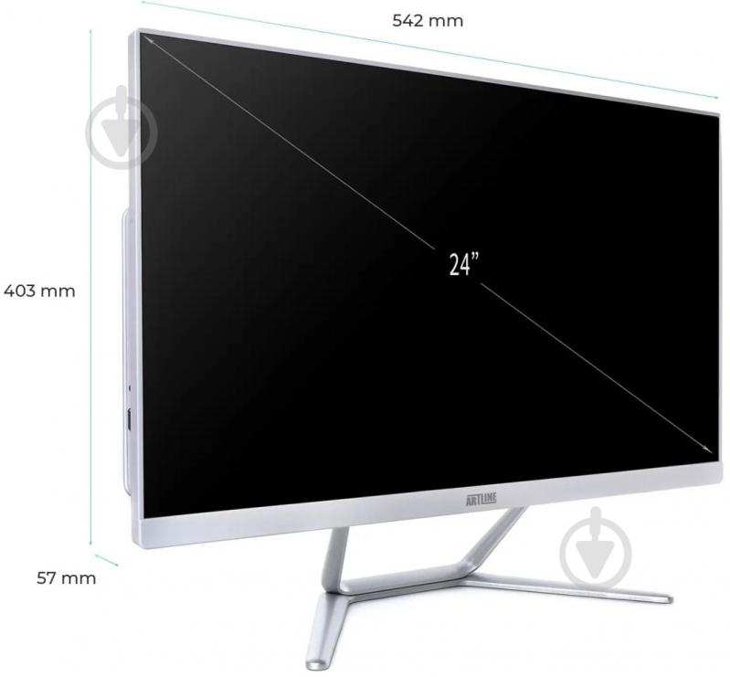 Моноблок Artline Home G43 23,8 (G43v37w) white - фото 9