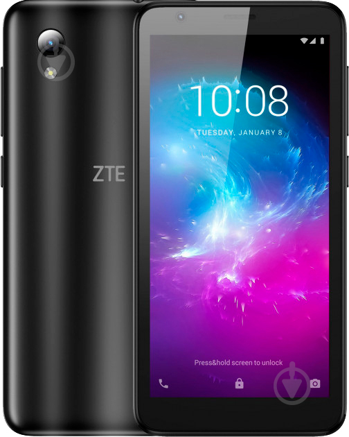 Смартфон ZTE BLADE L8 1/16GB black (465410) - фото 1