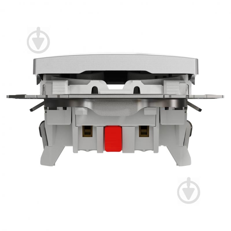 Перемикач одноклавішний прохідний одноклавішний Schneider Electric Sedna Design без підсвітки алюміній SDD113107 - фото 8