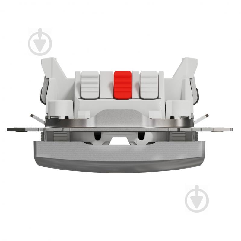 Перемикач одноклавішний прохідний одноклавішний Schneider Electric Sedna Design без підсвітки алюміній SDD113107 - фото 7
