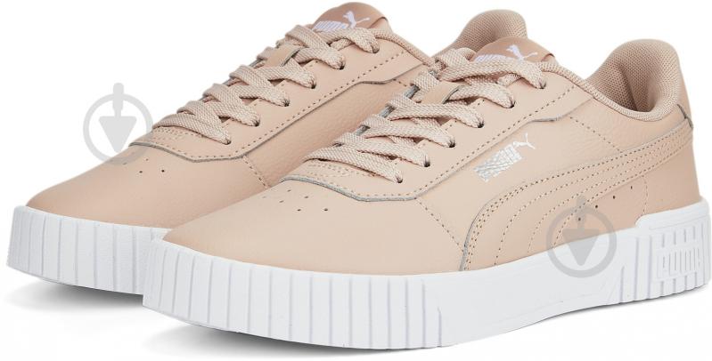 Кроссовки женские Puma CARINA 2.0 38584903 р.38,5 бежевые - фото 1