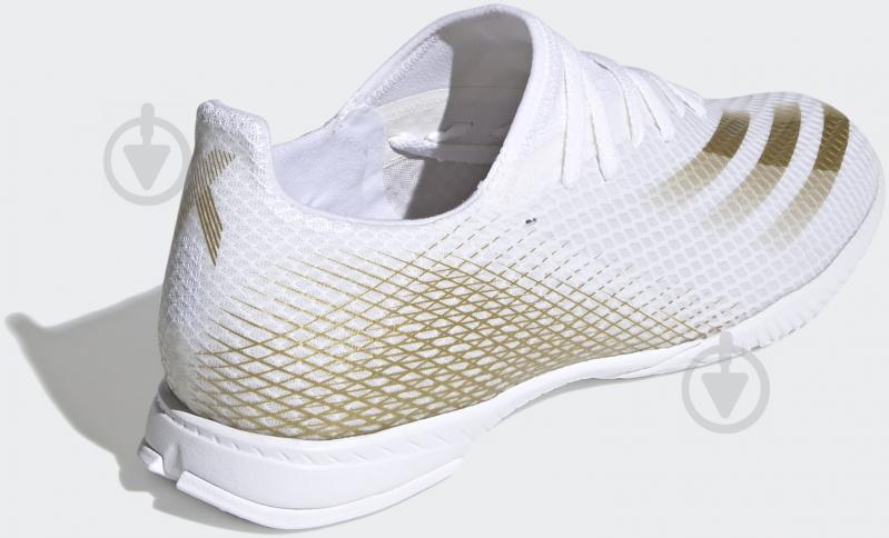 Футзальне взуття Adidas X GHOSTED.3 IN EG8204 р.41 1/3 білий - фото 6