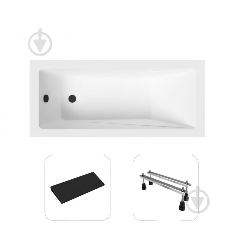 Ванна акрилова Helmken Rivana 275E01268S 169,5х70 см комплект 3 в 1 - фото 11 Ванна акрилова Helmken Rivana 275E01268S 169,5х70 см комплект 3 в 1 - фото 11