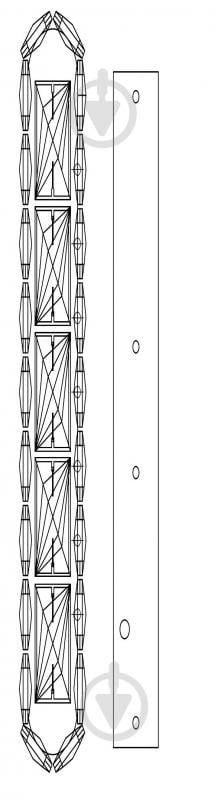 Бра Sensio Marques LED 4 Вт прозорий/хром ALPL-PLCS025W1 - фото 2 Бра Sensio Marques LED 4 Вт прозорий/хром ALPL-PLCS025W1 - фото 2