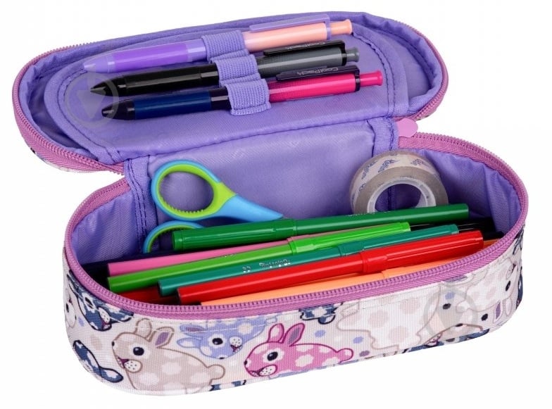 Пенал Campus White Bunny CoolPack - фото 2