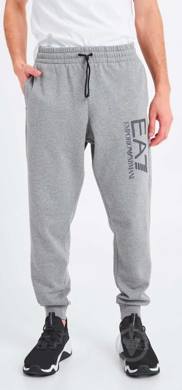 Штани EA7 TROUSER 3KPP93-PJ8BZ-3905 р. 3XL сірий - фото 1