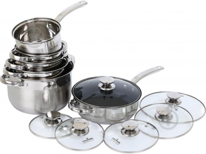 Набор посуды Maxmark 12 предметов MK-3712А - фото 2