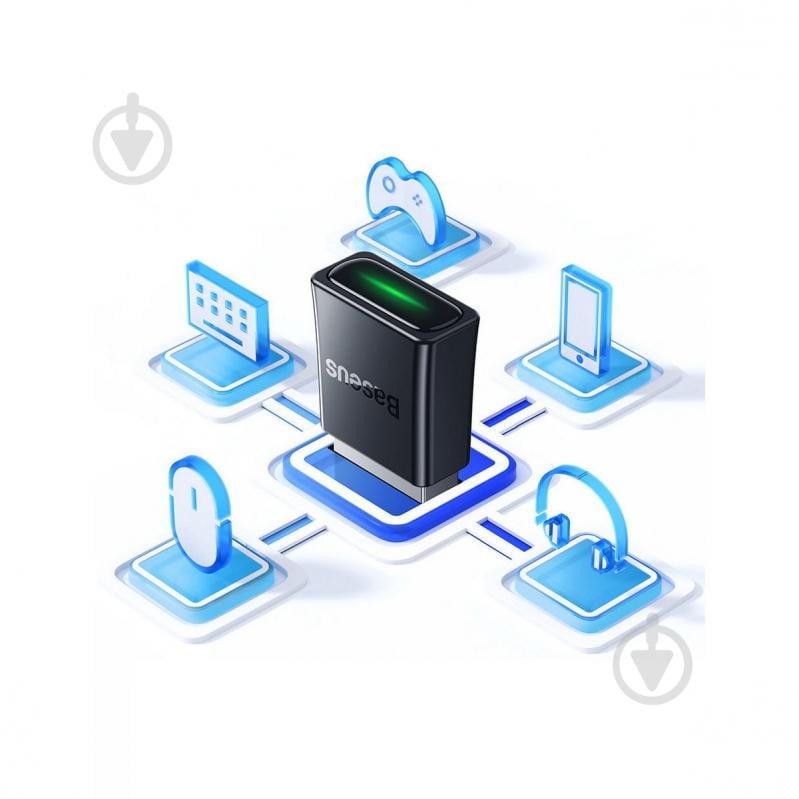 Адаптер BASEUS BA07 Wireless Adapter (ZJBA010001) black (ZJBA010001) - фото 10