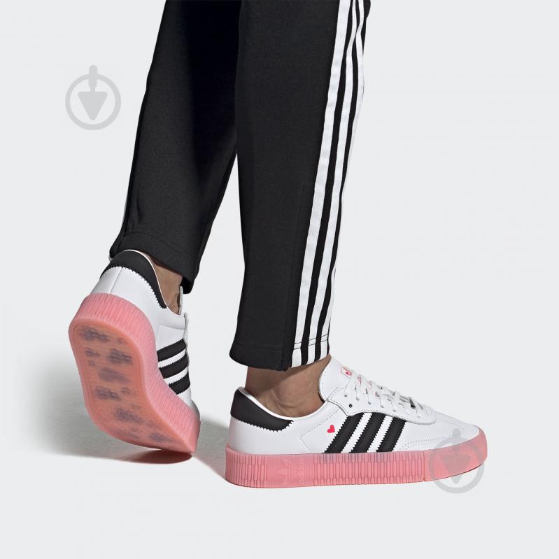 Кросівки жіночі демісезонні Adidas SAMBAROSE W EF4965 р.36 2/3 білі - фото 10