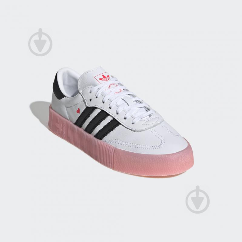 Кроссовки женские демисезонные Adidas SAMBAROSE W EF4965 р.38 белые - фото 4