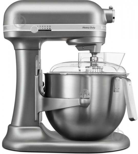 Кухонная машина KitchenAid 5KSM7591XESL Heavy Duty 6,9 л серебристый - фото 1