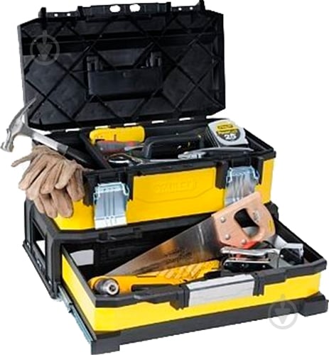 Ящик для інструментів Stanley 20" 1-95-829 - фото 4 Ящик для інструментів Stanley 20" 1-95-829 - фото 4