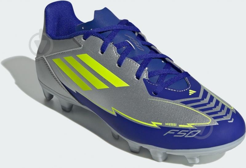 Бутси Adidas F50 CLUB FG/MG MESS IH0916 р.40 2/3 сірий - фото 3