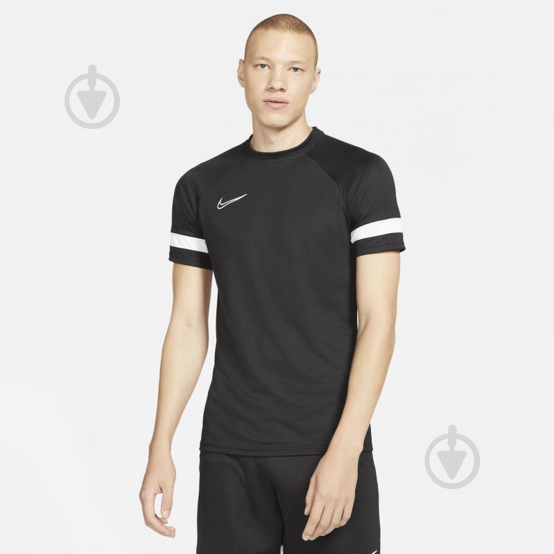 Футболка Nike M NK DF ACD21 TOP SS CW6101-010 р.XL чорний - фото 1