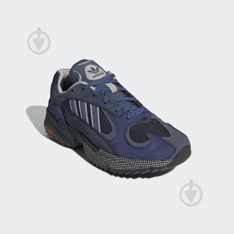 Кроссовки мужские демисезонные Adidas YUNG-1 EF5337 р.48 темно-синие - фото 4