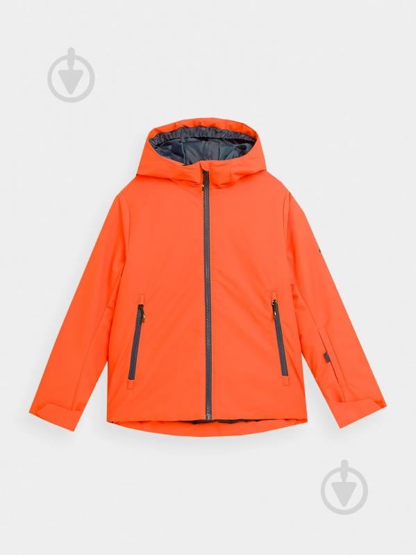 Куртка для мальчиков 4F TECHNICAL JACKET M297 4FJAW23TTJAM297-70S оранжевая - фото 1