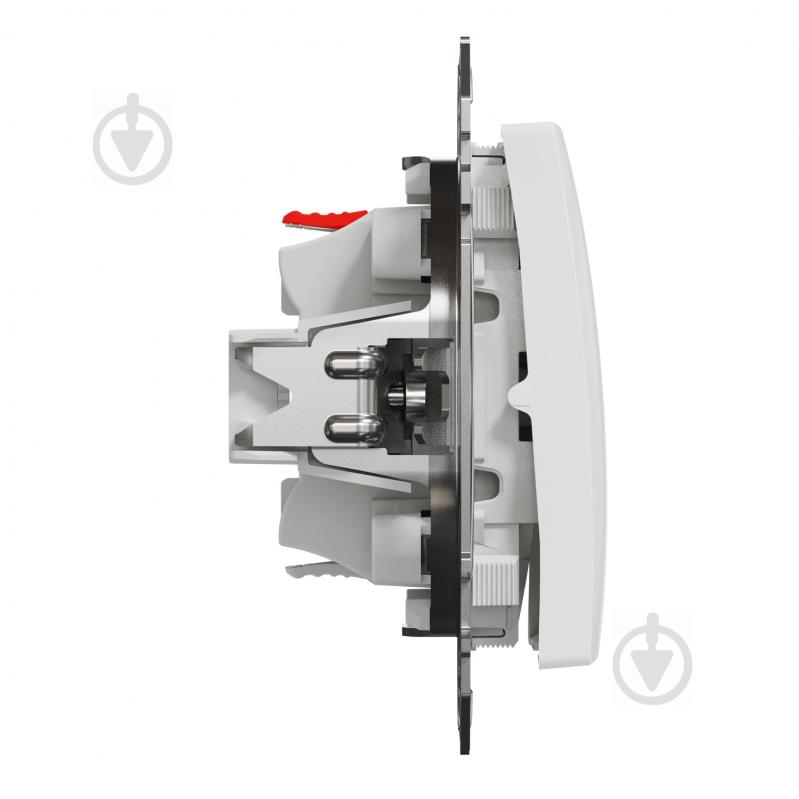 Выключатель кнопочный одноклавишный Schneider Electric Sedna Design без подсветки белый SDD111116 - фото 8