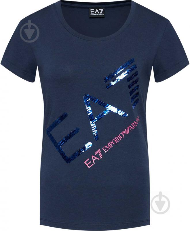 Футболка EA7 T-SHIRT 3KTT28-TJ12Z-1554 р.M синій - фото 1