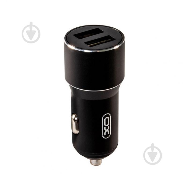 Автомобильное зарядное устройство Xo CC30 Metal Car Charger Black (6920680872756) - фото 2 Автомобильное зарядное устройство Xo CC30 Metal Car Charger Black (6920680872756) - фото 2