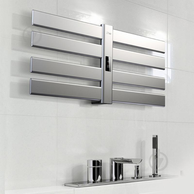 Смарт-сушилка электрическая O'WS Temperature Electric Towel Rack NEX2 (Silver) - фото 2 Смарт-сушилка электрическая O'WS Temperature Electric Towel Rack NEX2 (Silver) - фото 2