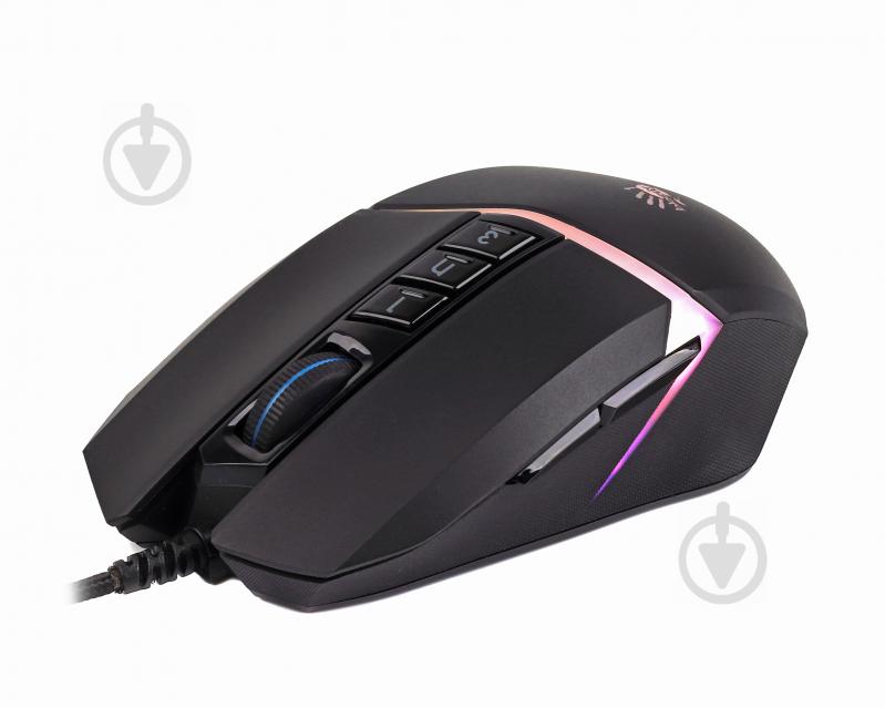 Мышка A4Tech W60 Max Bloody (Stone black) игровая, активировання RGB, 10000 CP - фото 2