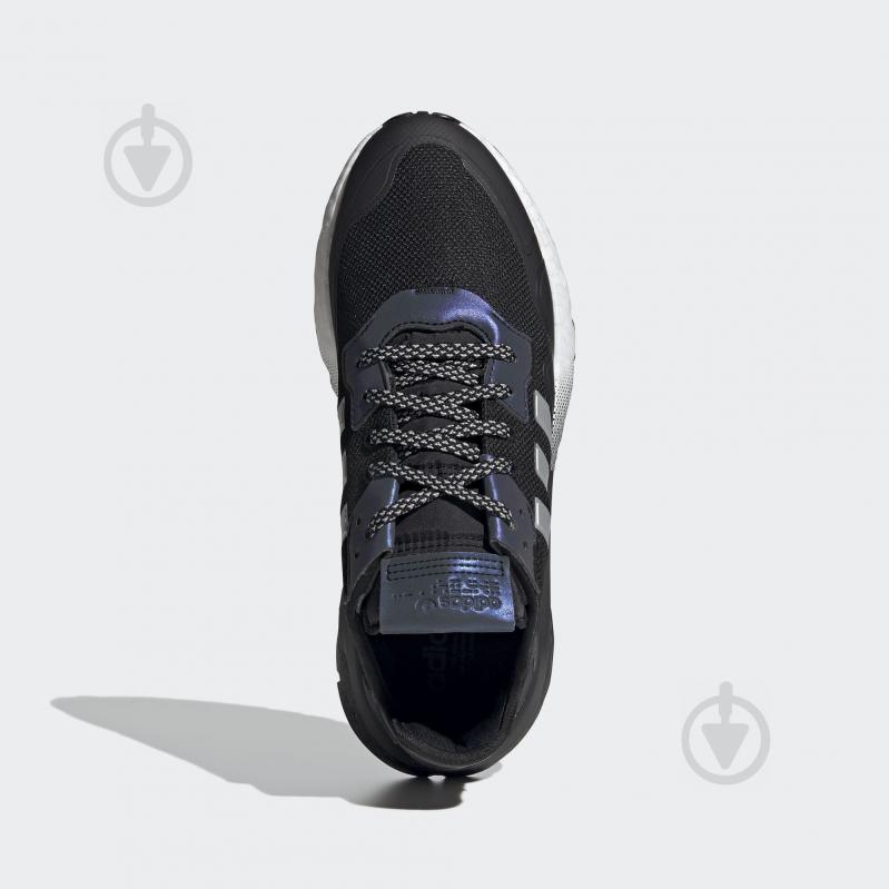 Кросівки чоловічі демісезонні Adidas NITE JOGGER EF5403 р.42 чорні - фото 2