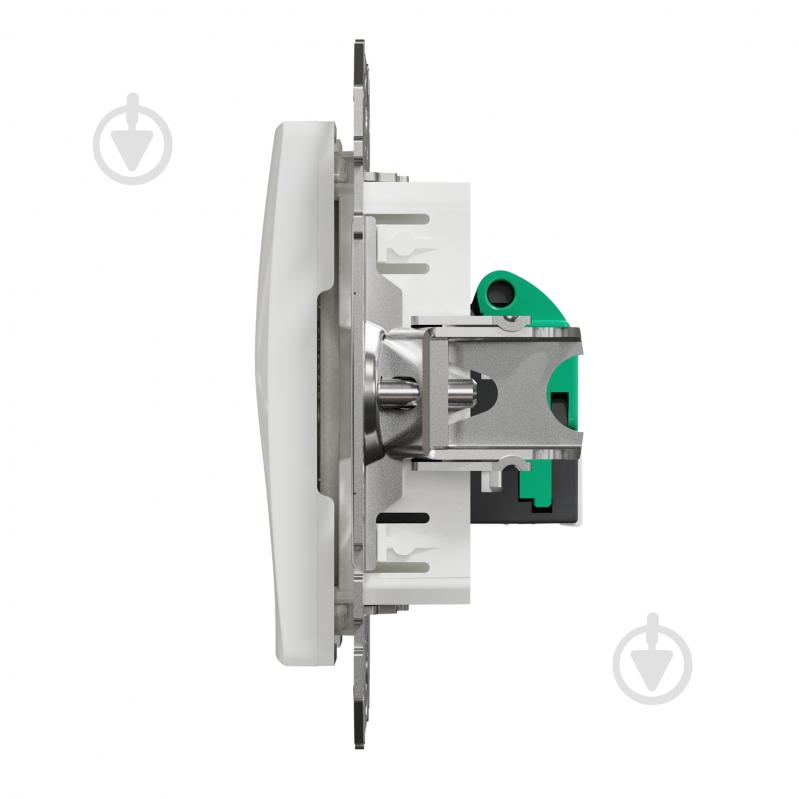 Розетка комп’ютерна Schneider Electric Sedna Design RJ45 категорія 5E UTP білий SDD111451 - фото 5