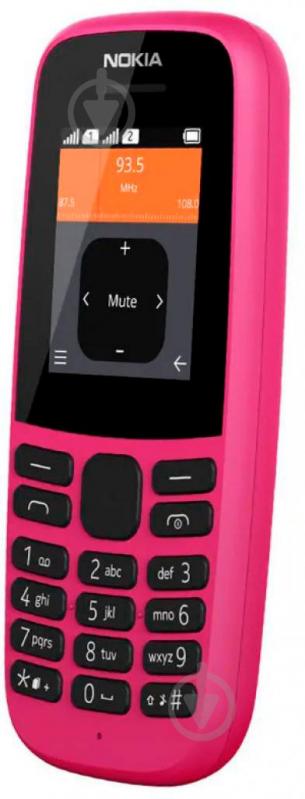 Мобильный телефон Nokia 105 DS 2019 pink TA-1174 - фото 5