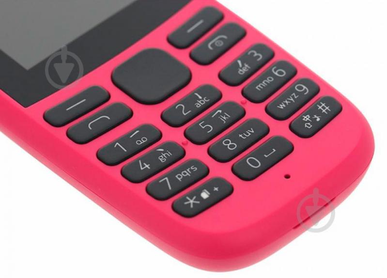 Мобильный телефон Nokia 105 DS 2019 pink TA-1174 - фото 6