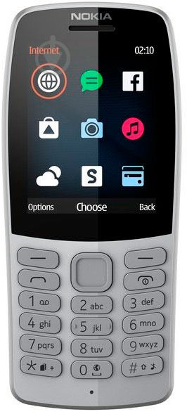 Мобильный телефон Nokia 210 DS grey - фото 4