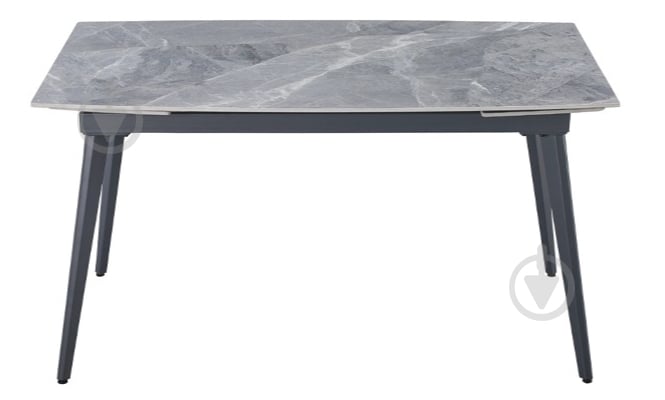 Стіл обідній Prestol Люкс 1200(1800)x800x760мм сірий/сірий - фото 1 Стіл обідній Prestol Люкс 1200(1800)x800x760мм сірий/сірий - фото 1