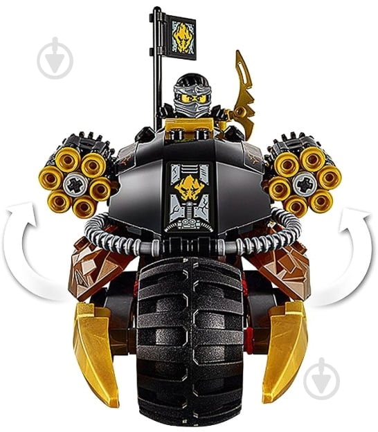 Конструктор LEGO Ninjago Бластероцикл 70733 - фото 4 Конструктор LEGO Ninjago Бластероцикл 70733 - фото 4