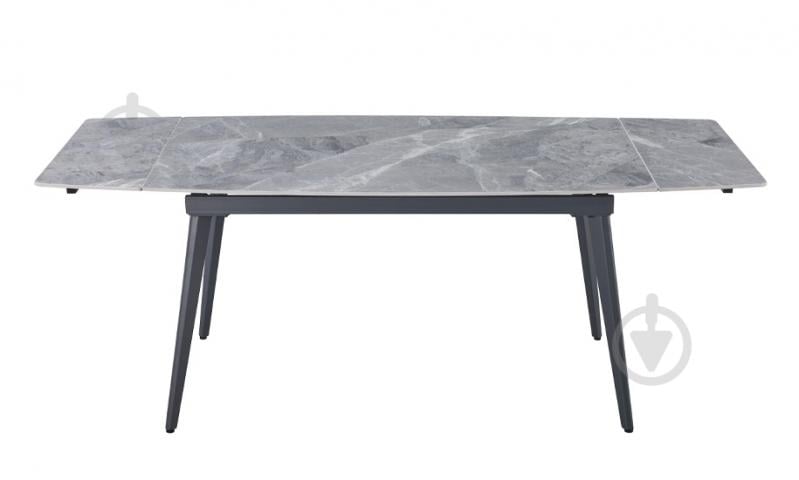 Стіл обідній Prestol Люкс 1400(2000)x800x760мм сірий/сірий - фото 2 Стіл обідній Prestol Люкс 1400(2000)x800x760мм сірий/сірий - фото 2