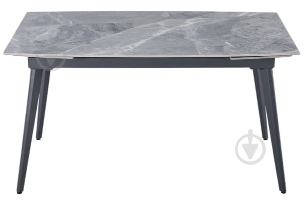 Стіл обідній Prestol Люкс 1400(2000)x800x760мм сірий/сірий - фото 1 Стіл обідній Prestol Люкс 1400(2000)x800x760мм сірий/сірий - фото 1