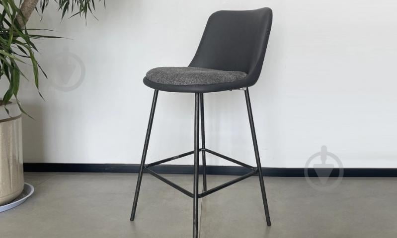 Стілець барний Prestol Луна сірий - фото 6 Стілець барний Prestol Луна сірий - фото 6